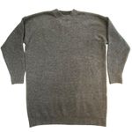 ASOS DESIGN Sweater oversized Knit Tunic Long Sleeve Gray Size S Photo 0