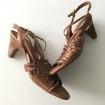 Franco Sarto  the‎ artist collection strappy sandal Brown Leather Womens S… Photo 0