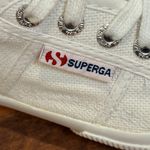Superga  Cream Canvas Sneakers Photo 3