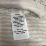 Cynthia Rowley  linen tan and white striped shorts Photo 4