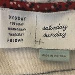 SATURDAY SUNDAY/ANTHROPOLOGIE cream cardigan with grey/slate stripes. Small. EUC Gray Photo 9