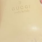 Gucci Satin Printed Slides Women's Size: 9 Photo 7