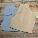 Halara BUNDLE 2 Women's High Waisted Wide Leg Flowy Pants Sz M Linen Feel Casual Photo 0