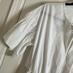 Jason Wu Cutout Ruched Cotton-blend Poplin Mini Dress -size 8 Photo 5