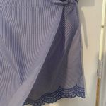 Rebellion Wrap skirt, blue and white new without tags Photo 1