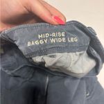 American Eagle women’s Blue Gray Cargo Pants Photo 2