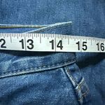 RE/DONE  high rise ankle crop button fly raw hem 27 jeans Photo 6