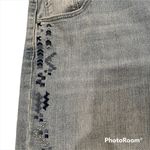 Style & Co . Side Embroidered Capri Jeans Photo 7