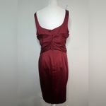 Jones New York  Backless Burgundy Formal Party Bridesmaid Sleeveless Dress petite Photo 3