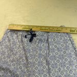 Karen Neuberger Pajama Set L/G Blue White‎ Pattern Short Sleeve Top Pants Size undefined Photo 6