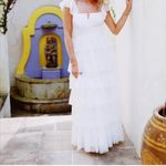 Pretty Lavish Tulle Maxi Dress White Size M Photo 1
