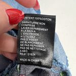 Calessa Women’s Size S Tunic Top Shirt Embroidered Button Down Blue Long Sleeve Photo 10