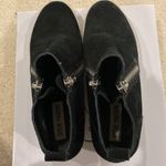 Steve Madden Wedgie black suede wedge SZ7.5 Photo 4
