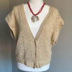 Marc New York Cream Knit Women's Sweater Vest Size XL Photo 1