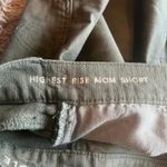 American Eagle Olive Green Highest Rise Mom Jean Shorts Size 2 Photo 2