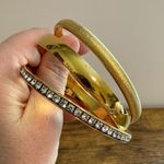 Monet Vintage  Avon Goldtone Bangle Bundle x3 Photo 1