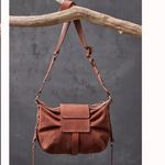 Free People FP We The Free Silvie Studded Sling Bag in Cognac NWT Photo 1