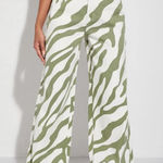 SheIn Zebra Stripe Jeans Photo 0