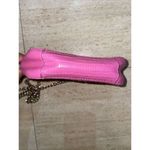 Juicy Couture JUICY‎ COUTURE Hot BARBIE Pink Leather Crossbody  Shoulder Bag Gold Chain Photo 5