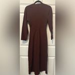 ZARA  Deep Brown Long Sleeve Dress Photo 3
