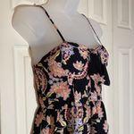 About A Girl  Black Floral Paisley Romper Bow 8 Photo 8
