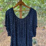 Madewell Women's Sofia Jumpsuit Bandana Flower Navy Printed Size 3X Photo 3