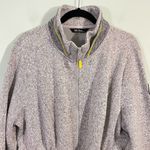 Ulla Popken Women's Grey Anchor Badge Knit Fleece Sweater Jacket Size undefined Photo 3