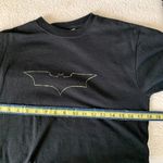 Jerzees Batman Signal Short Sleeve T-Shirt Black Small Photo 5