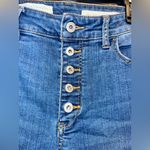 Pilcro and the Letterpress  High Rise Flare Jeans Button Fly Photo 3