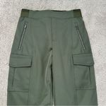 Athleta Women’s Endless High Rise Cargo Pants Pull On Travel in Aspen Olive 4P Photo 3