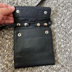 G.H. Bass‎ & Company Black Leather Wallet Crossbody Purse Photo 5