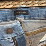 Ann Taylor Mid-Rise The Skinny Crop Fringe Hem Jeans, 2 Photo 7