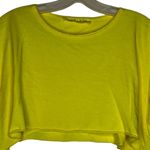 Emma & Sam  Cropped Yellow Shirt Photo 1