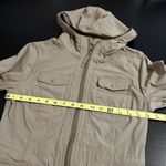 Eddie Bauer Travex Beige Hooded Jacket Photo 4