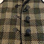 Christopher & Banks  Plaid Vest with Toggle Button closure Women’s size XL Photo 9