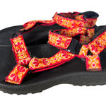 Teva 6471 Hurricane II Pink Orange Floral Strappy Sandals Women's Size 7 Photo 0