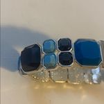 Vera Bradley  colorful gem stretch Bracelet in ink blue Photo 2