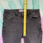 Free People 👖2/$30 | Black Distressed Skinny Jeans | Size 26 Photo 4