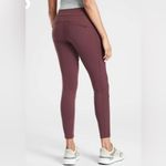 Athleta Headlands Hybrid Trek Tights Burgundy Size 8 Photo 1