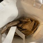 Cowboy Boot Print Tote Bag White Photo 2