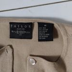 Tailor B. Moss Beige Cardigan & Sleeveless Sweater Set M Tan Size M Photo 1