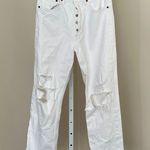 AGOLDE 90's Mid Rise Loose Fit White Jeans Size 26 in Vanish White Photo 1