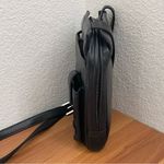 Perlina Vintage  New York Black Genuine Leather Sling Crossbody Bag Photo 7