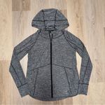 Athleta  Gray Heather Baja UPF Athletic Zip Up Long Sleeve Jacket - Size Medium Photo 1