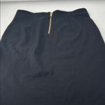 Carmen Marc Valvo  Classic Black Pencil Skirt Photo 6