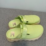 Sorel  Women's Viibe Clog Slip-Ons - Luminous Lime, Honey White size 9/5 Photo 3