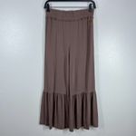 Peace Love‎ World Lounge Pants Bell Bottoms Drawstring Casual Comfy XXSP Brown Photo 2