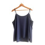 1. State  sheer insert camisole tidal navy Size 1X Photo 2