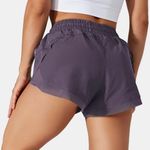 Halara Drawstring Contrast Mesh 2-in-1 Shorts Photo 1
