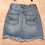 American Eagle Curvy Hi Rise Mini Super Stretch Denim Skirt NWOT Photo 1